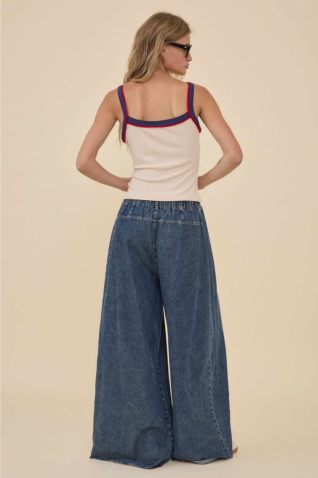Western Boots Graphic Ribbed Tank Top