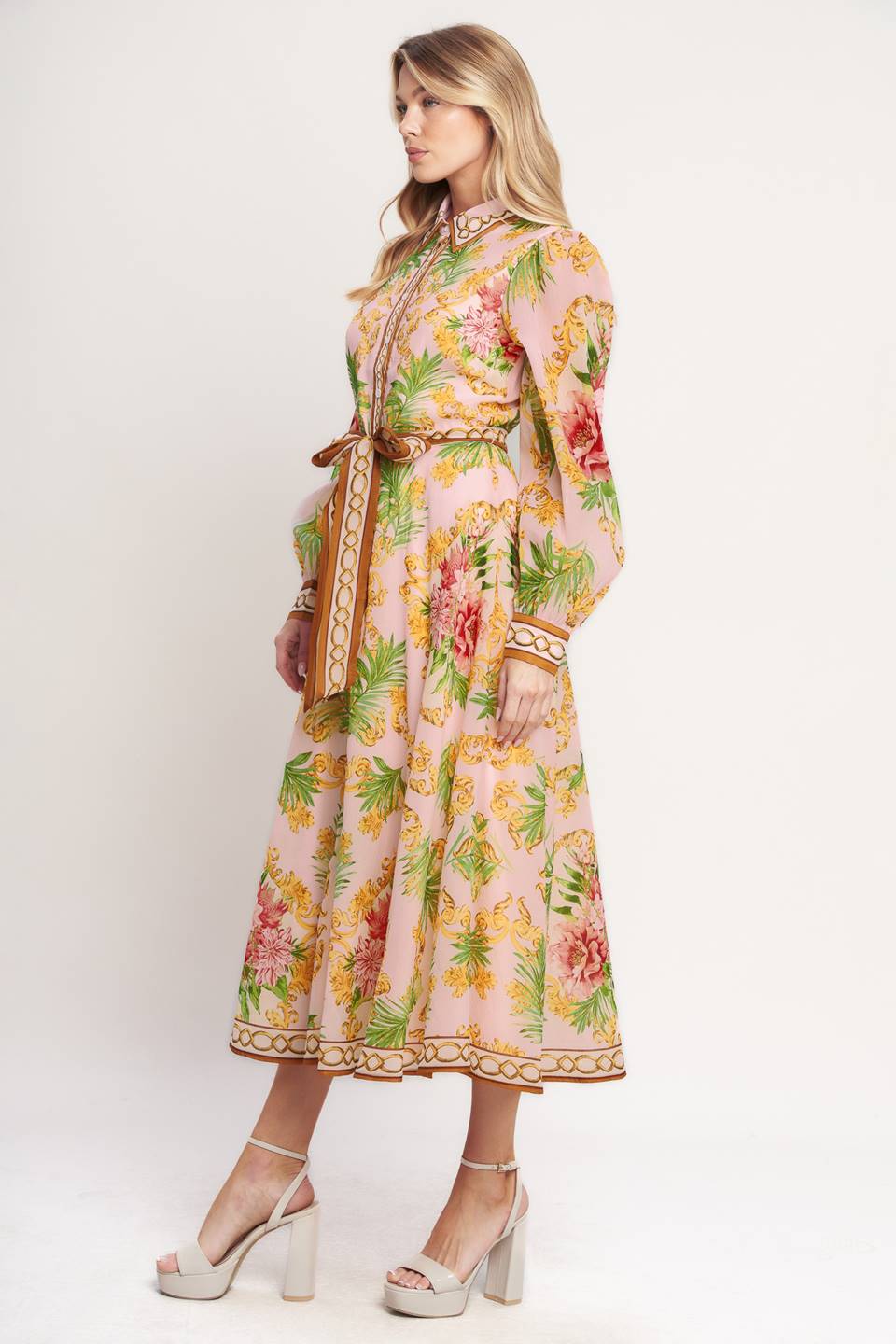 Botanical Garden Midi Dress